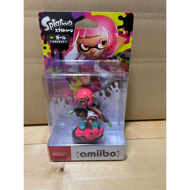 スプラトゥーン amiibo ガール ネオンピンク 1