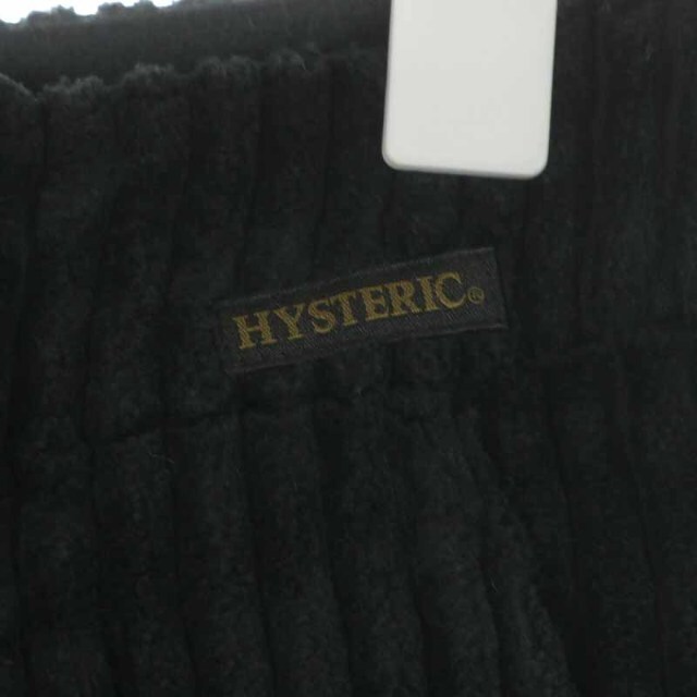 HYSTERIC GLAMOUR 19AW 1タックワイドパンツ S 黒 6