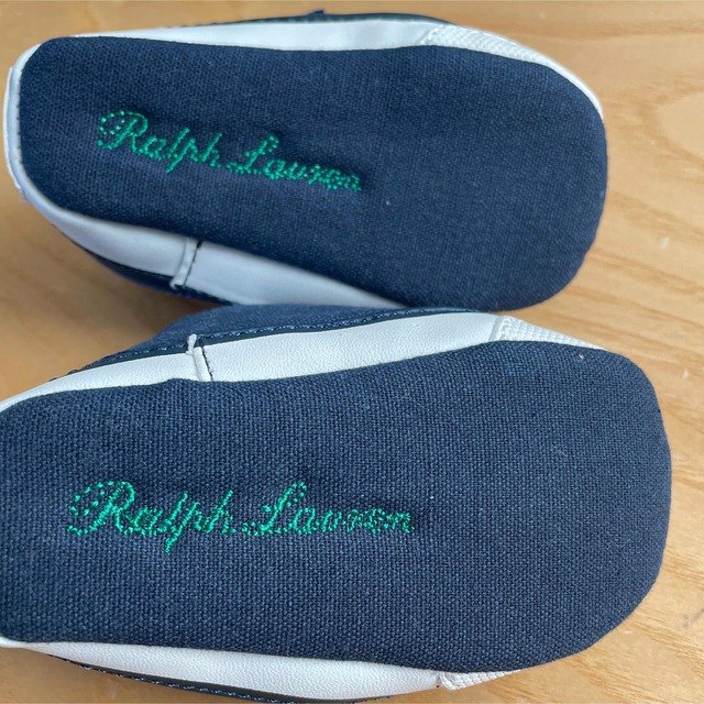 Ralph Lauren(ラルフローレン)の未使用【Ralph Lauren】ベビーシューズ 9cm キッズ/ベビー/マタニティのベビー靴/シューズ(~14cm)(スニーカー)の商品写真