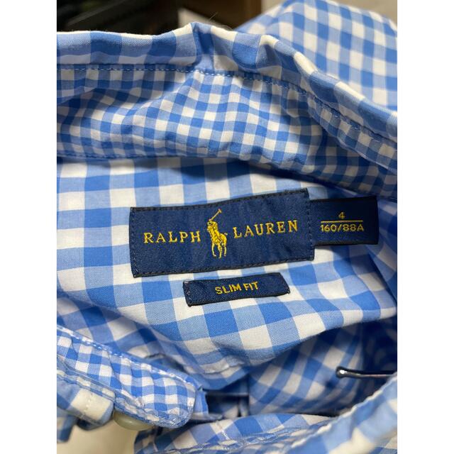 POLO RALPH LAUREN(ポロラルフローレン)のPOLORALPHLAUREN ポロラルフローレン　ギンガムチェックシャツ レディースのトップス(シャツ/ブラウス(長袖/七分))の商品写真