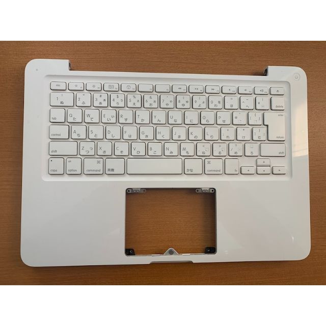 Apple(アップル)の人気のMacBook 13白 キーボード ジャンク品 スマホ/家電/カメラのPC/タブレット(ノートPC)の商品写真