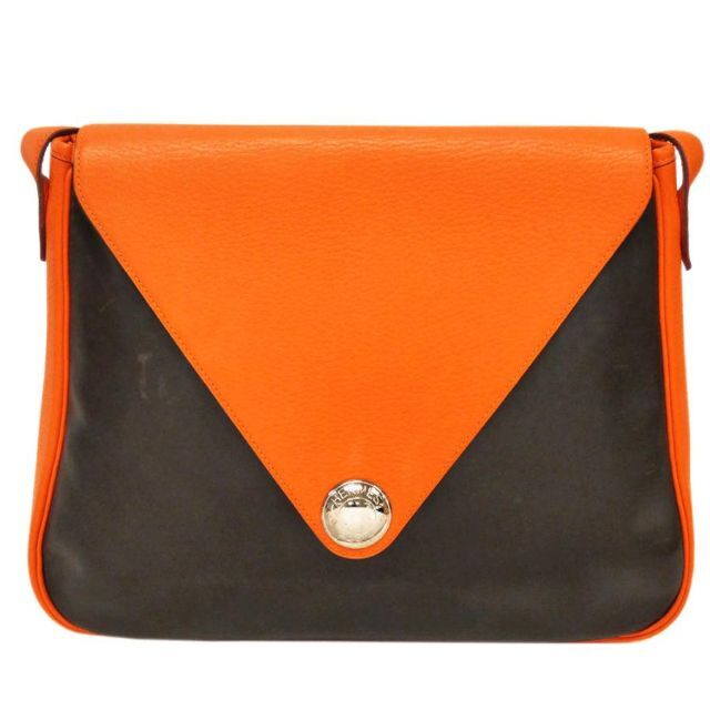 ベストセラー Hermes - JJS01138 オレンジ ショルダーバッグ クリスティーヌ エルメス ショルダーバッグ ベストセラー Hermes - JJS01138 オレンジ ショルダーバッグ クリスティーヌ エルメス ショルダーバッグ