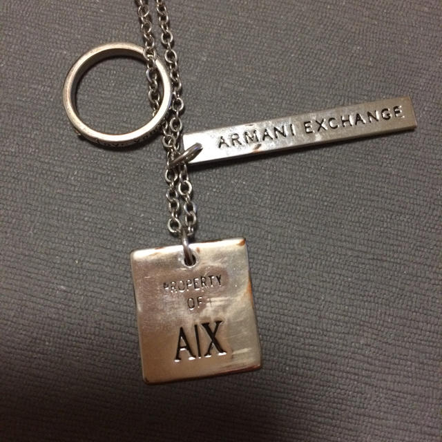 ARMANI EXCHANGE(アルマーニエクスチェンジ)のアルマーニ♡ネックレス レディースのアクセサリー(ネックレス)の商品写真