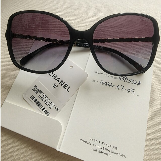 2022夏購入 未使用CHANELサングラス レディース 贅沢屋の 19061円引き