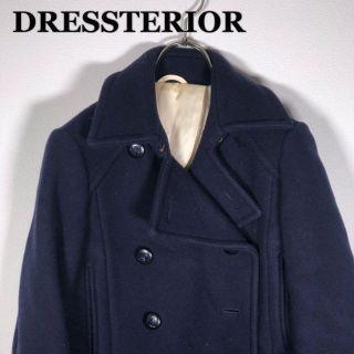 ドレステリア(DRESSTERIOR)の【DRESSTERIOR】ドレステリア ピーコート（M） キュプラ ネイビー(ピーコート)