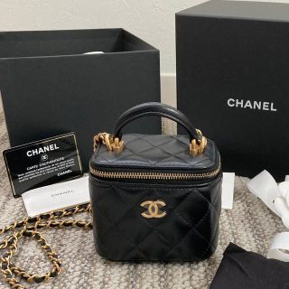 シャネル(CHANEL)の新品未使用　CHANEL スモール　ヴァニティーケース　保護シール付き(ショルダーバッグ)