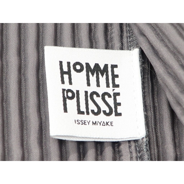 【未使用】オム プリッセ イッセイミヤケ HOMME PLISSE ISSEY MIYAKE 2021年秋冬 ポリエステル プリーツ ジャケット【サイズL位】【メンズ】素材ポリエステル系