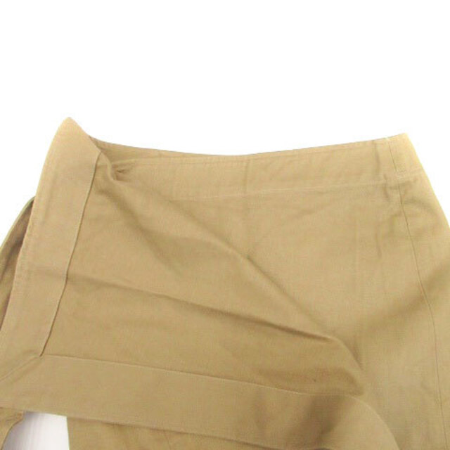 GALLARDA GALANTE(ガリャルダガランテ)のガリャルダガランテ タイトスカート ラップスカート ミモレ丈 F 茶色 ブラウン レディースのスカート(ひざ丈スカート)の商品写真