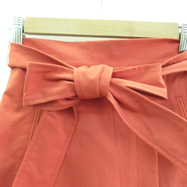 PROPORTION BODY DRESSING(プロポーションボディドレッシング)のプロポーション ボディドレッシング フレアスカート ロング丈 リボン 1 レッド レディースのスカート(ロングスカート)の商品写真