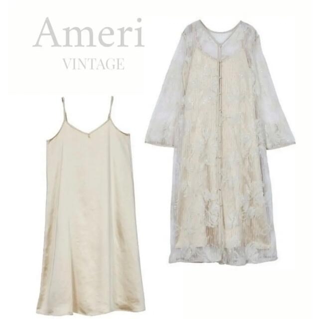 Ameri VINTAGE(アメリヴィンテージ)のりり様専用　美品 Ameri UNDRESSED 2WAY FAIRY  レディースのワンピース(ロングワンピース/マキシワンピース)の商品写真