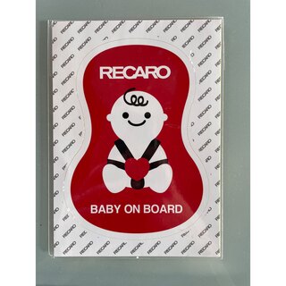 レカロ(RECARO)の❁ RECARO レカロ　チャイルドシート　車ステッカー　シール　子供　赤ちゃん(ステッカー)
