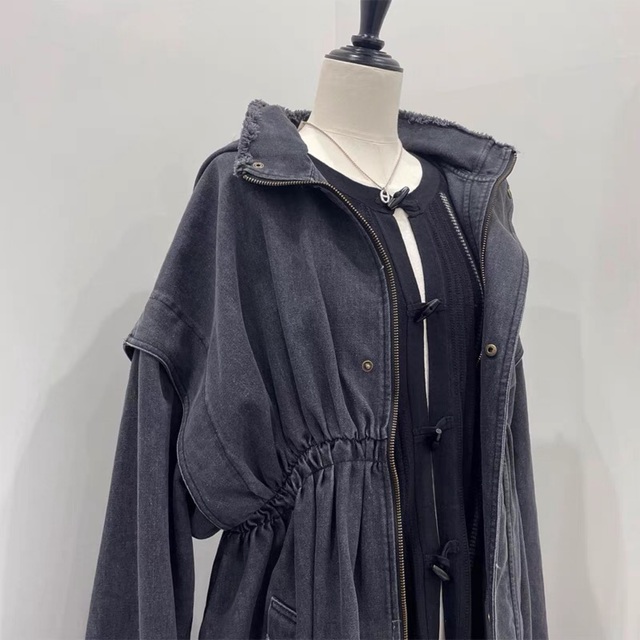 国内外の人気 AmeriVINTAGE DENIM MOUNTAIN PARKA JACKET