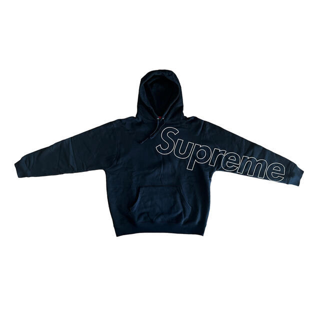 supreme Reflective Hooded Sweatshirt