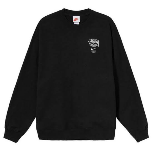 【美品】Nike × Stussy International Crewneckスウェット