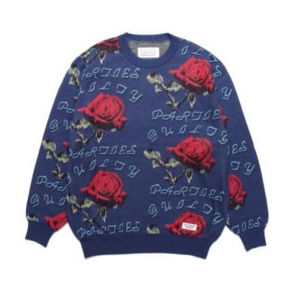 ワコマリア(WACKO MARIA)のWACKOMARIA ROSE JACQUARD SWEATER 22fw(ニット/セーター)