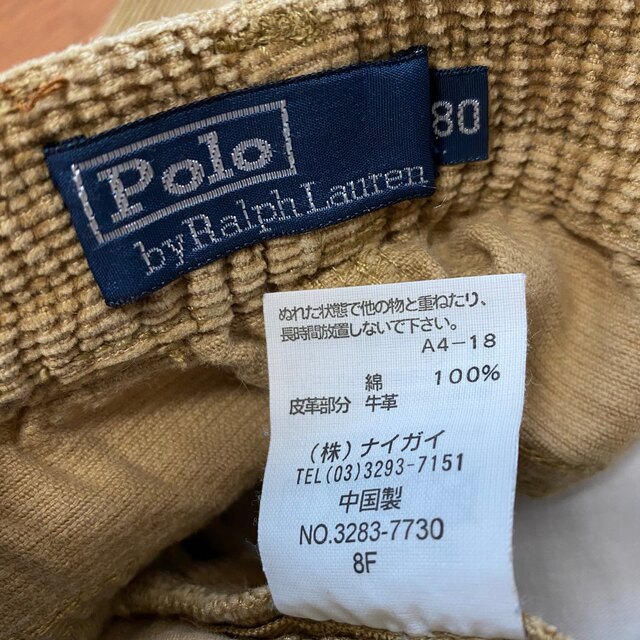 POLO RALPH LAUREN(ポロラルフローレン)の80 ラルフローレン コーデュロイパンツ キッズ/ベビー/マタニティのベビー服(~85cm)(パンツ)の商品写真