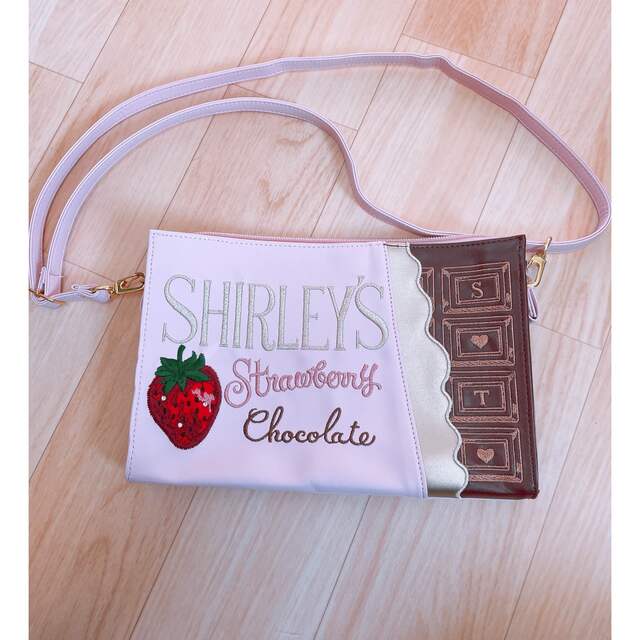 Shirley Temple(シャーリーテンプル)のシャーリーテンプル　MI限定　チョコレート　ショルダーバッグ レディースのバッグ(ショルダーバッグ)の商品写真