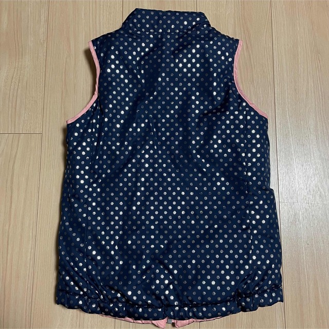 GAP Kids(ギャップキッズ)のGAPkids リバーシブルベスト　130cm（girls） キッズ/ベビー/マタニティのキッズ服女の子用(90cm~)(その他)の商品写真