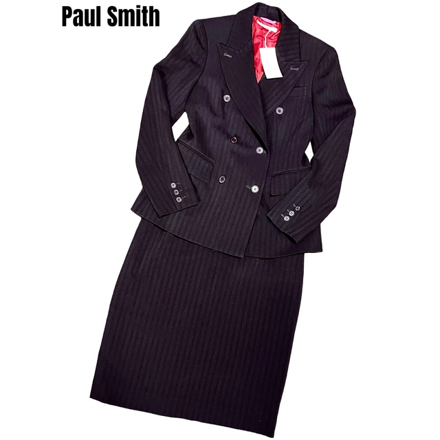 【美品】Paul Smith セットアップ　ブラック　ダブル