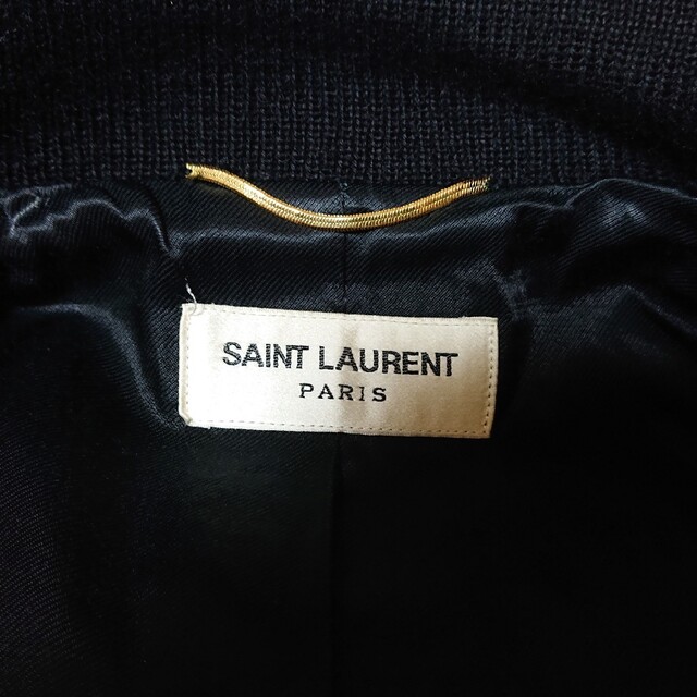 Saint Laurent(サンローラン)のsaint laurent テディ ジャケット ブラック F34 レディースのジャケット/アウター(スタジャン)の商品写真