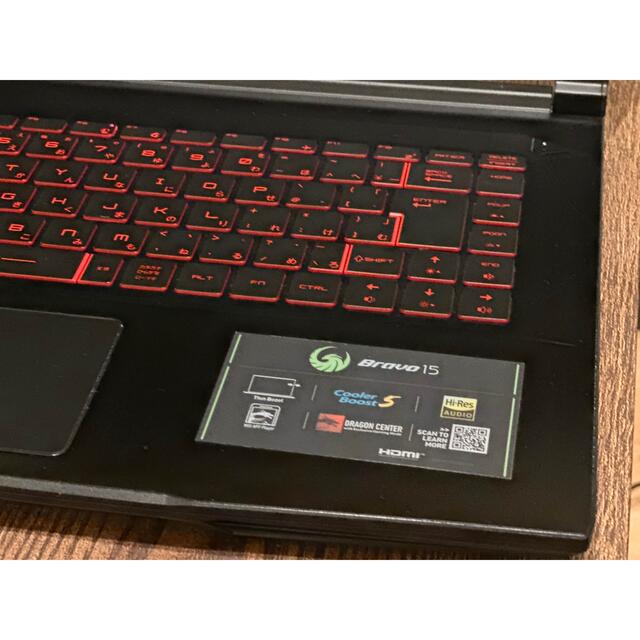 ☆美品☆ MSI Bravo 15 ゲーミングノートPC | www.jarussi.com.br