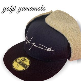 ヨウジヤマモト(Yohji Yamamoto)のYohji Yamamoto NEW ERA 59 DOG EAR HAT(キャップ)