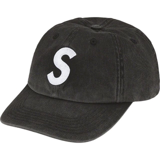 シュプリーム(Supreme)のSupreme Pigment Print S Logo 6-Panel 黒(キャップ)
