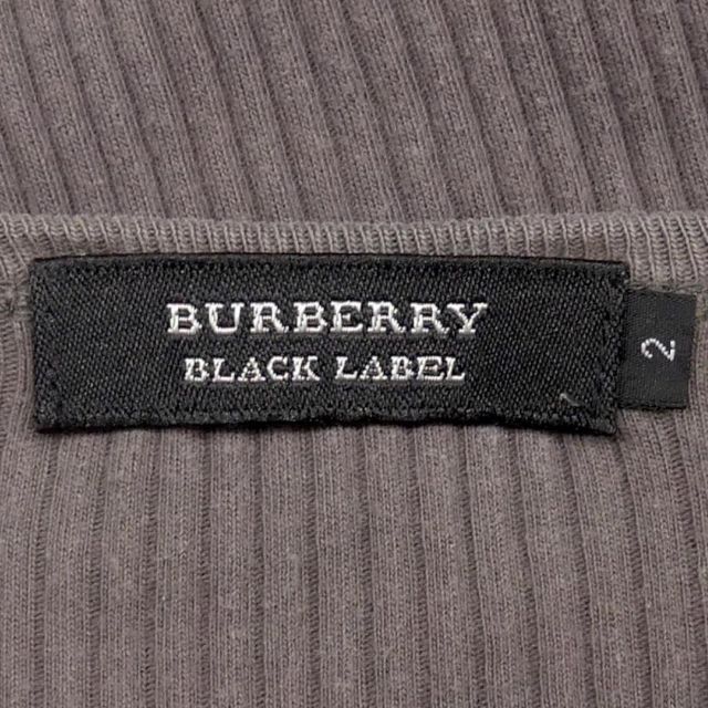 BURBERRY BLACK LABEL(バーバリーブラックレーベル)の日本製 バーバリー 廃盤 シャツ M メンズ カットソー 長袖 TY2060 メンズのトップス(Tシャツ/カットソー(七分/長袖))の商品写真