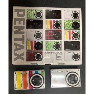 ペンタックス(PENTAX)の【２台セット】PENTAX optio RS1000 デジカメ　コンデジ(コンパクトデジタルカメラ)