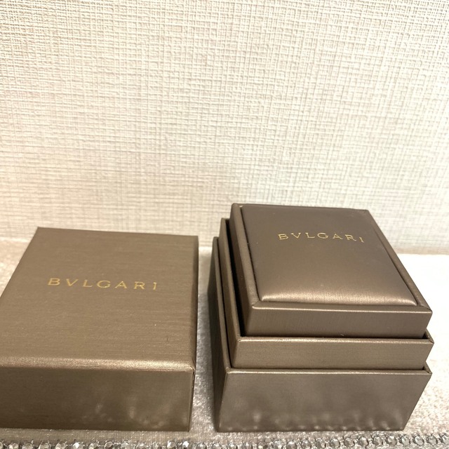 BVLGARI(ブルガリ)のブルガリ  ダブルロゴ　ダイヤモンド　リング　指輪　ピンクゴールド レディースのアクセサリー(リング(指輪))の商品写真