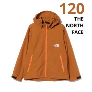 ザノースフェイス(THE NORTH FACE)のノースフェイス　キッズ　コンパクト　ジャケット　アウター　120 ブラウン(ジャケット/上着)