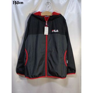 フィラ(FILA)の＜№1050＞(150cm)☆FILA(フィラ)☆ナイロンジャケット・黒(ジャケット/上着)