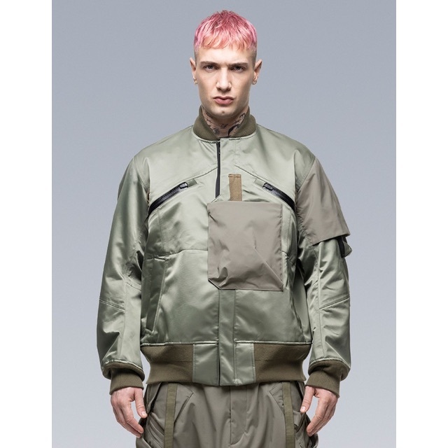 sacai Acronym　サカイ アクロニウム　BOMBER JACKET　 | フリマアプリ ラクマ