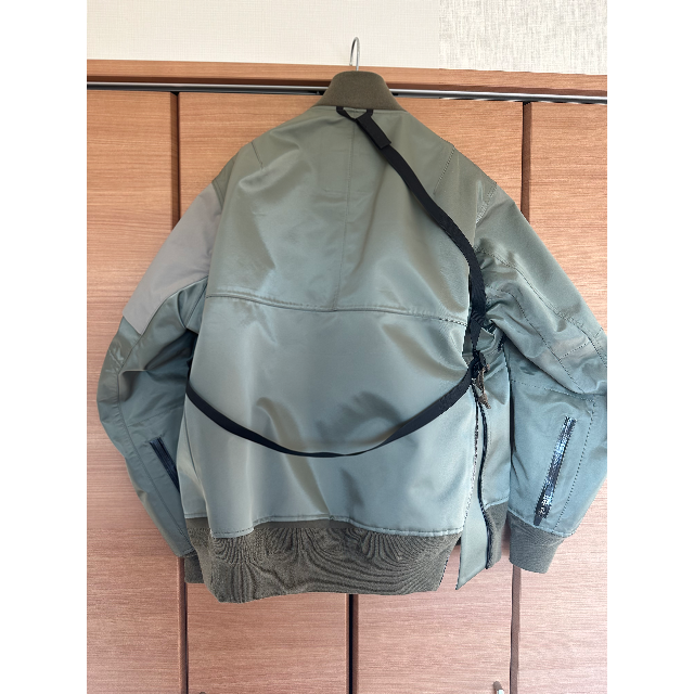 WEB限定カラー sacai - sacai Acronym サカイ アクロニウム BOMBER JACKET ミリタリージャケット