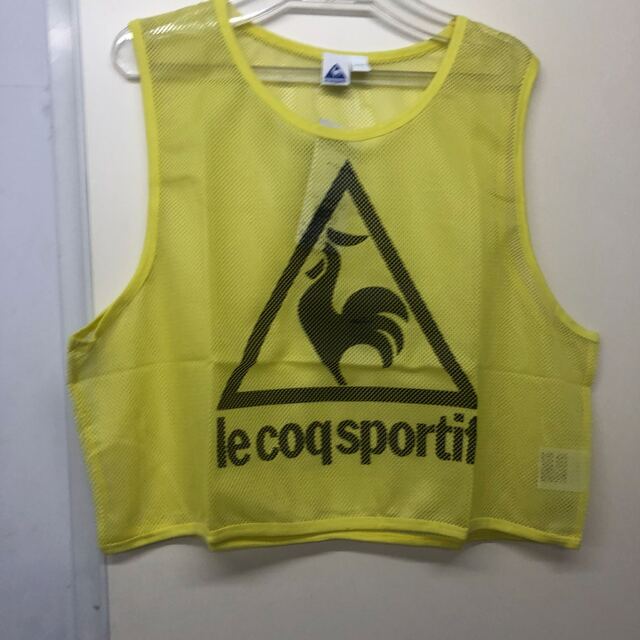 le coq sportif(ルコックスポルティフ)のルコック　メッシュビブス　5枚セット スポーツ/アウトドアのサッカー/フットサル(ウェア)の商品写真