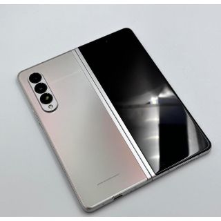 Samsung Galaxy Z Fold 3 256G シルバ(スマートフォン本体)