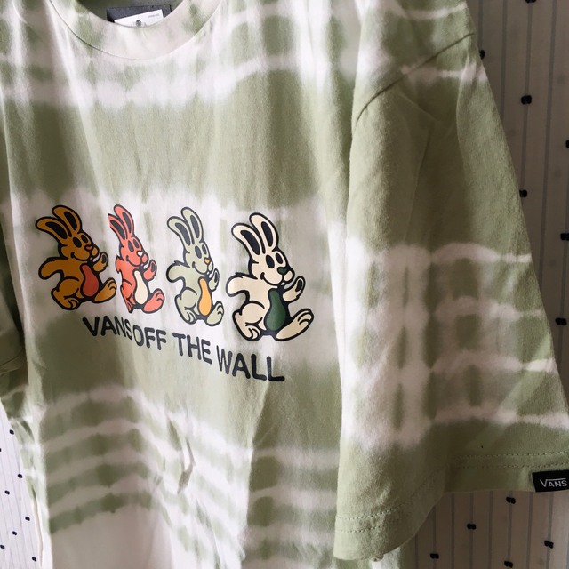 VANS(ヴァンズ)のVANSバンズUS限定激レア タイダイピースマインドデザインTシャツ メンズのトップス(Tシャツ/カットソー(半袖/袖なし))の商品写真