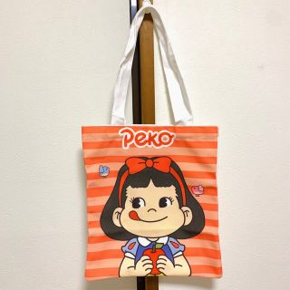 不二家 ペコちゃん Peko 白雪姫柄 トートバッグ(トートバッグ)