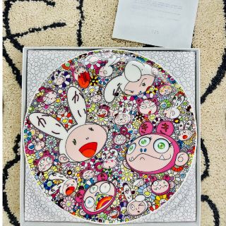 村上隆 2周年 記念 限定 プレート お花 カイカイキキ flower