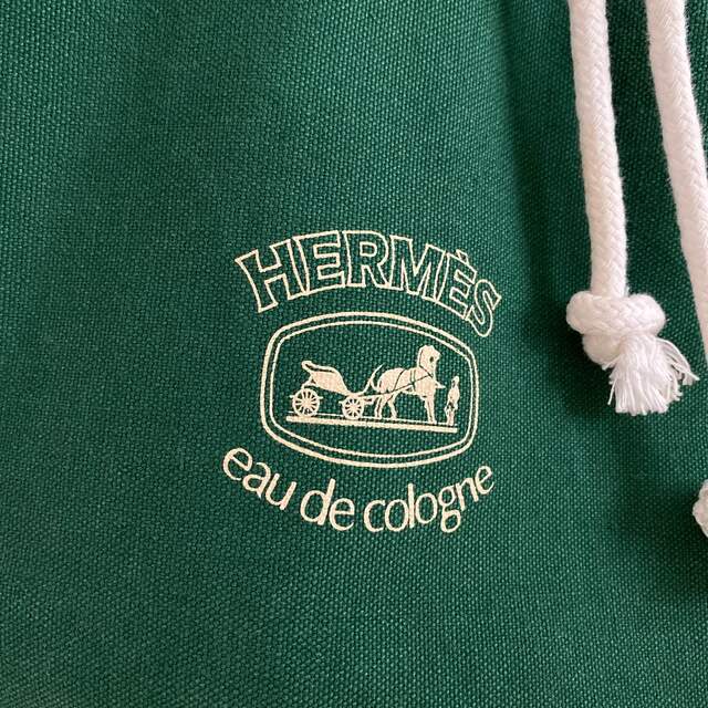 Hermes(エルメス)の正規品　エルメス　キャンバスバッグ　グリーン　バックパック　リュック　レア🎵 レディースのバッグ(リュック/バックパック)の商品写真