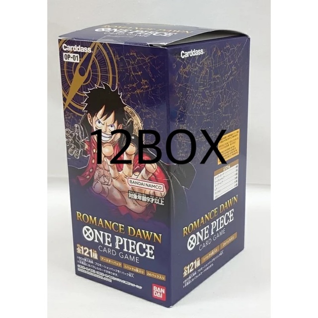 ONE PIECE - ワンピースカードゲーム　ロマンスドーン　12BOX 未開封