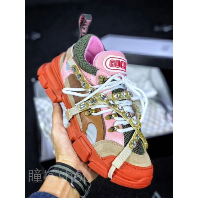 定番のお歳暮 スニーカー GUCCI - Gucci フラッシュトレック シューズ