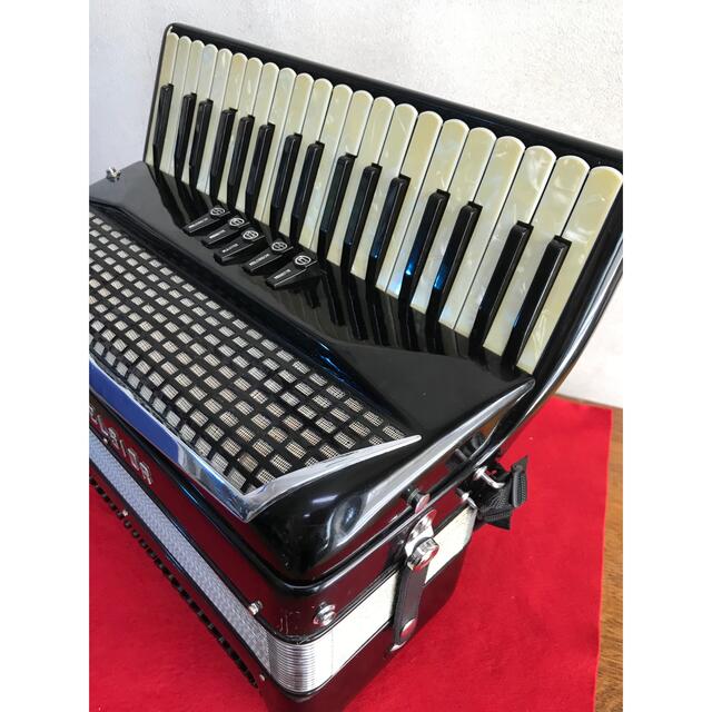 安心なプロのアコ修理工房完品excelsior303整備済み何と8kg 楽器の鍵盤楽器(アコーディオン)の商品写真