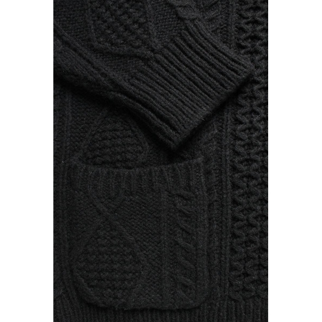 シュプリーム 16AW Cable Knit Cardigan ケーブルニットカーディガン メンズ L