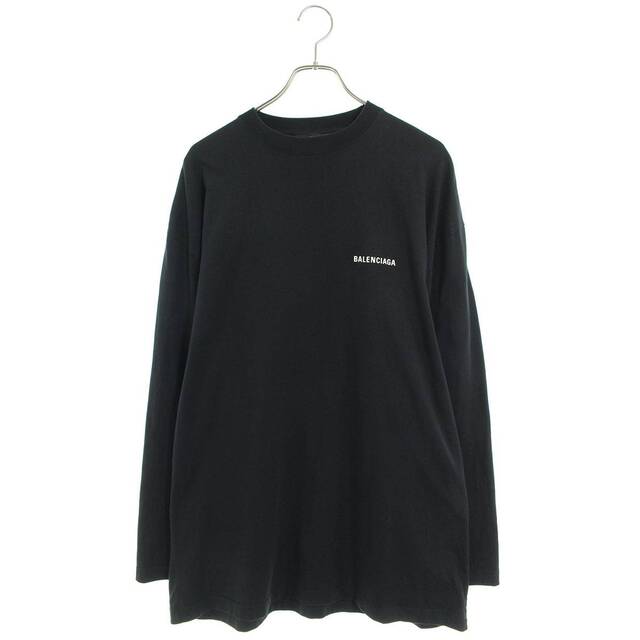 公式ショップ】 バレンシアガ Balenciaga 641667 XXS メンズ ロゴプリント長袖カットソー TJVL4 Tシャツ +カットソー(七分+長袖)