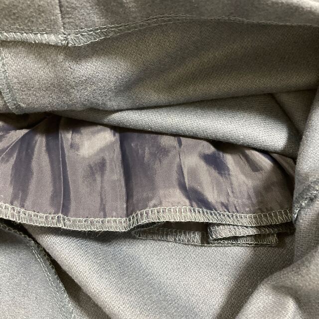 昭和レトロモダーンロングワンピース大きなシルバーボタン立体レース刺繍襟袖ブルー レディースのワンピース(ロングワンピース/マキシワンピース)の商品写真