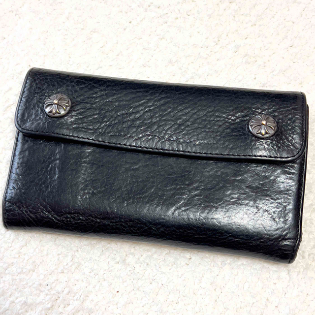 即日発送】 Chrome Hearts - CHROME HEARTS WAVE WALLET クロムハーツ