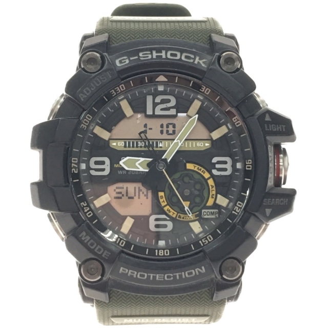 ▼▼CASIO カシオ メンズ G-SHOCK デジアナウォッチ  GG-1000 カーキ ブラック腕時計(アナログ)