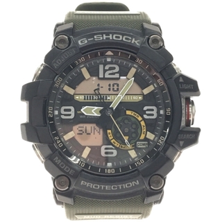 カシオ(CASIO)の▼▼CASIO カシオ メンズ G-SHOCK デジアナウォッチ  GG-1000 カーキ ブラック(腕時計(アナログ))