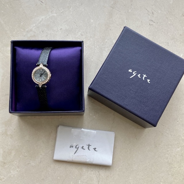 agete アガット 2020 限定時計 ダイヤ0.168ct - 腕時計 agete アガット 2020 限定時計 ダイヤ0.168ct - 腕時計
